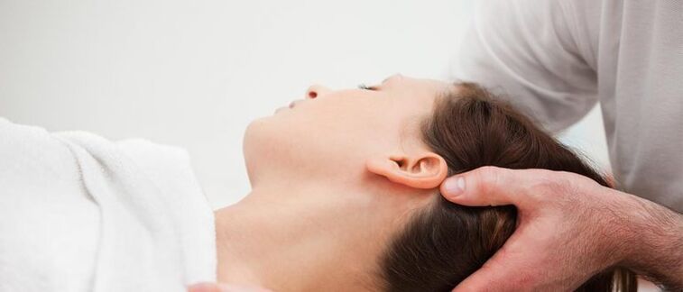 Pacjent z osteochondrozą szyjki macicy