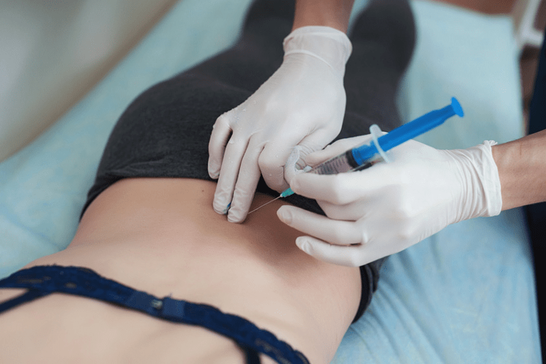 blokada w osteochondrozie lędźwiowej