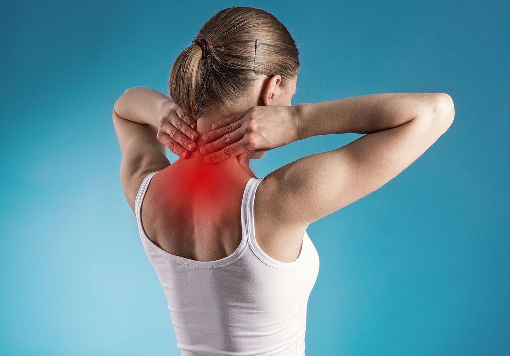 objawy osteochondrozy szyjnej